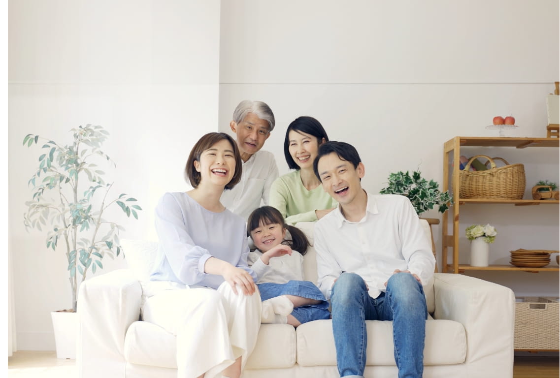 2世帯家族イメージ