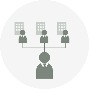 法人との取引実績が多い