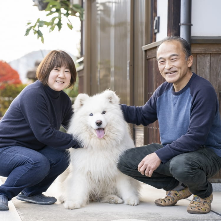 M様ご夫妻と愛犬イメージ