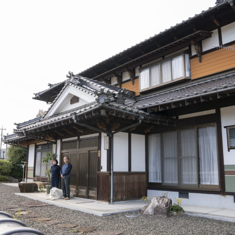 M様ご夫妻ご自宅外観イメージ